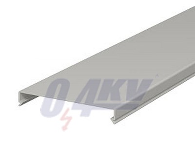 fedél LK4 / LK4/N-hez 100mm, PVC, kőszürke, 7030 