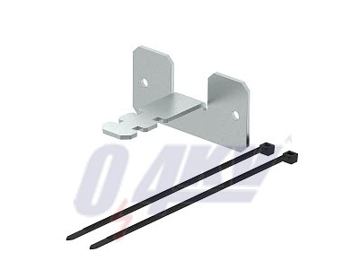 Tömlőcsatlakozó F médiaoszlophoz 146x66x60mm, St, VZ 