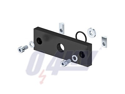 nagynyomású levegőcsatlakozó ipari oszlophoz 152x50x15mm 