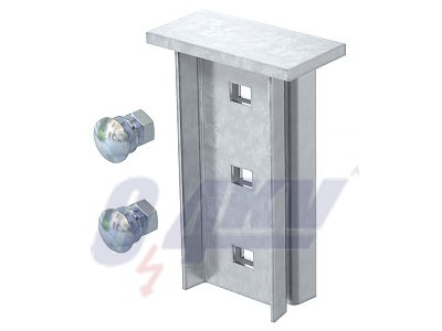 fejlemez IS 8 oszlophoz, ráhegesztéshez, St, FT 