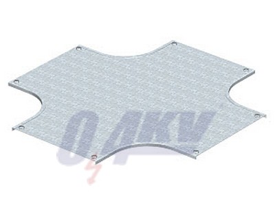 fedél keresztidomhoz forgóreteszekkel, RK 400-hoz B400mm, St, FS 