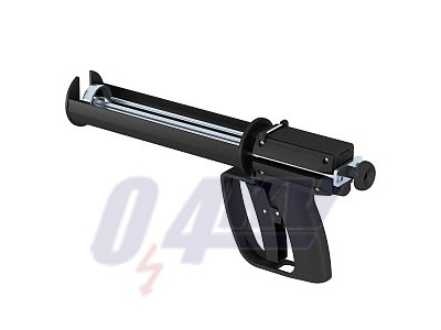 Kétkomponensű kinyomópisztoly kéziműködtetésű 