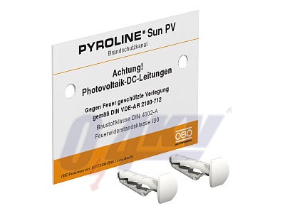 Jelölőtábla napelemes csatornához, PVC 