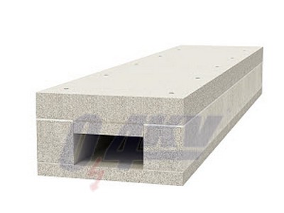 tűzvédelmi csatorna, I120/E90 50x110, szürke 