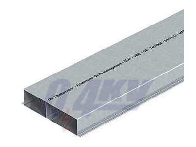 padló alatti csatorna kétrekeszes 2000x190x48, St, FS 