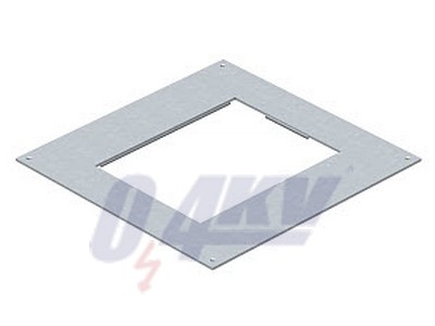 Szerelőfedél 250-2/3, GES6-hoz 282x282x4, St, FS 