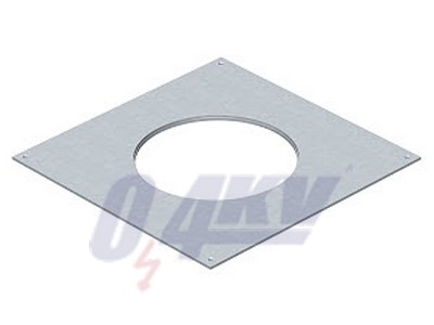 Szerelőfedél 350-2/3, R4-hez 383x383x4, St, FS 