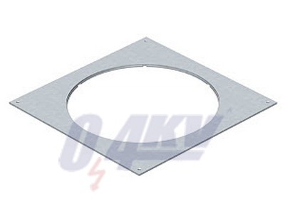 Szerelőfedél 350-2/3, R7-hez 383x383x4, St, FS 