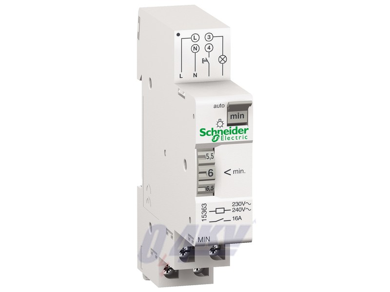 ACTI9 MIN lépcsőházi időrelé,  1-7 min