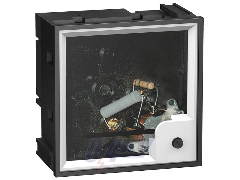 AMP ampermérő 5A alapműszer X/5 96x96 normál leágazáshoz