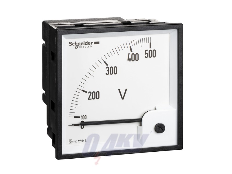 Voltmérő 96 X 96 0-500V