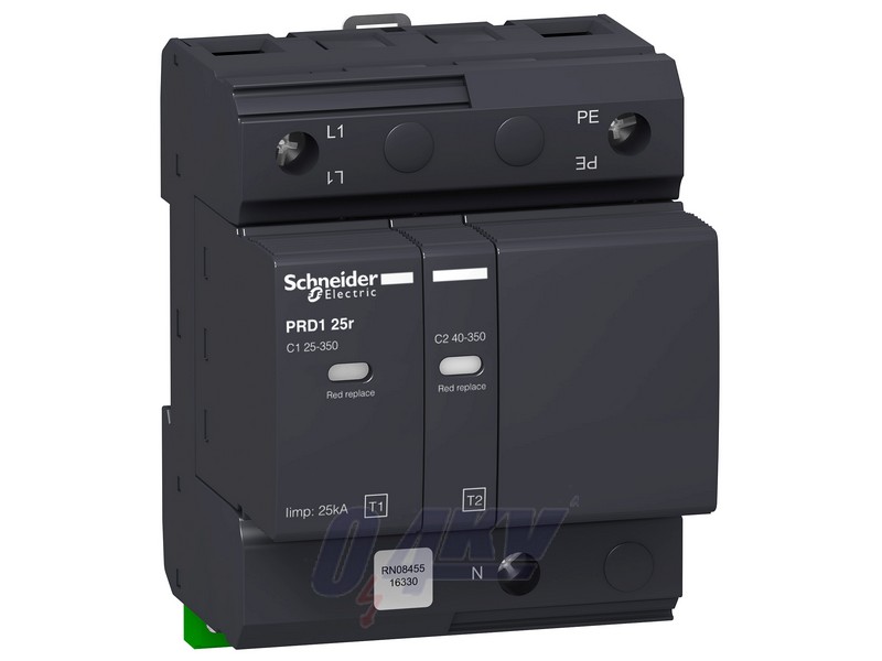 ACTI9 PRD1 túlfeszültség-korlátozó, 25r, 1P-N