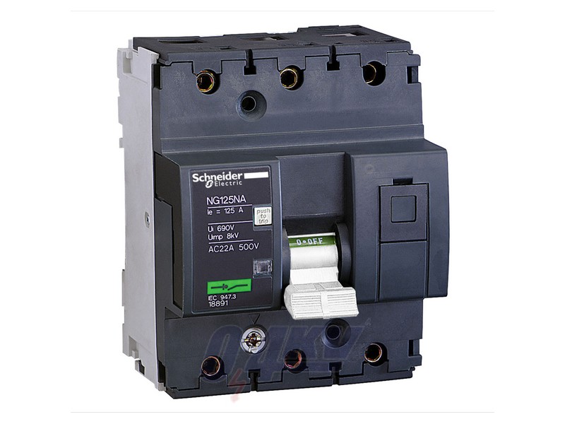 NG125NA terheléskapcsoló, 3P, 63A