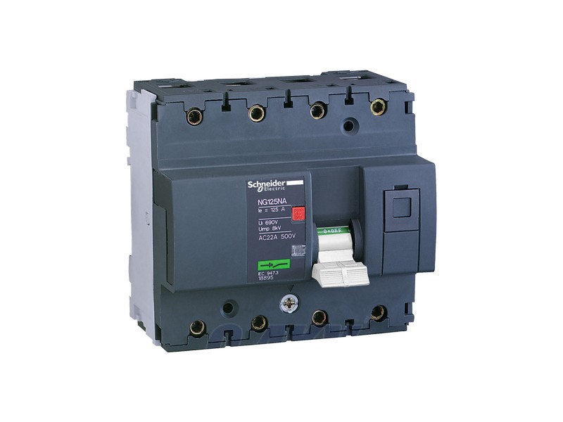 NG125NA terheléskapcsoló, 3P-N, 63A
