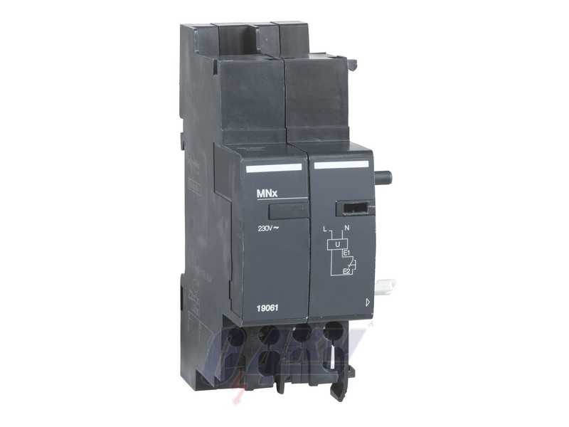 MNx nullfeszültség kioldó, NG125, 220-240VAC