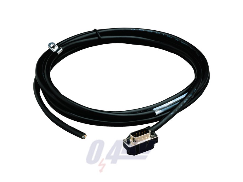 Kábel, Modbus Plus, 1 x SUB-D9 / szabad vezetékvég, 2,4m