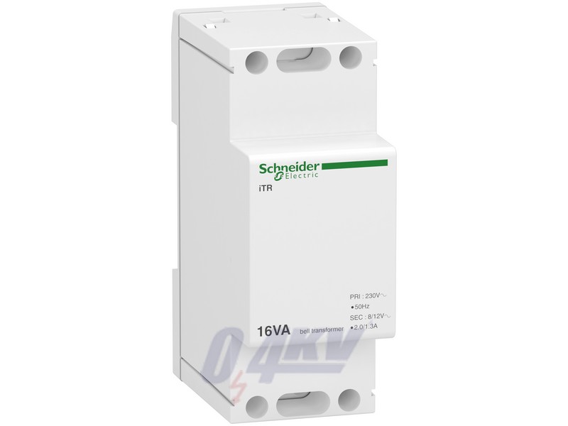 ACTI9 Csengő transzformátor 16VA 230VCA 8-12VAC