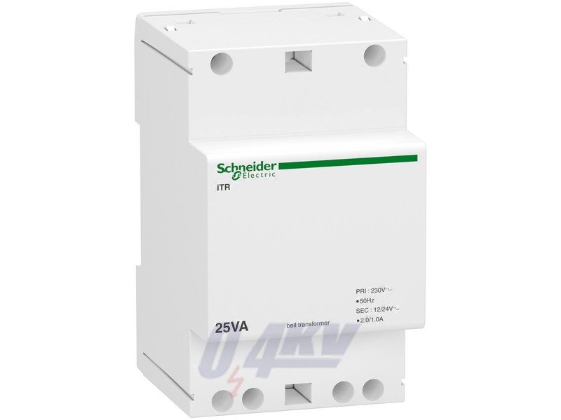 ACTI9 Csengő transzformátor 25VA 230/12..24VAC