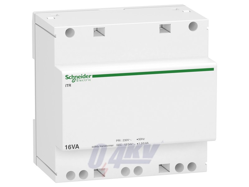 ACTI9 Biztonsági transzformátor 16VA 230VAC 12-24VAC