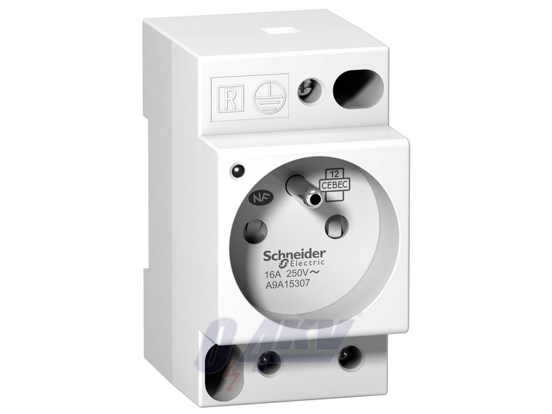 ACTI9 Moduláris dugalj 16A UE 250V 2P+T jelzés