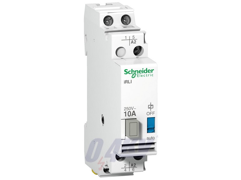 ACTI9 iRLI váltó relé, 2P, 10A, Uc 24VAC