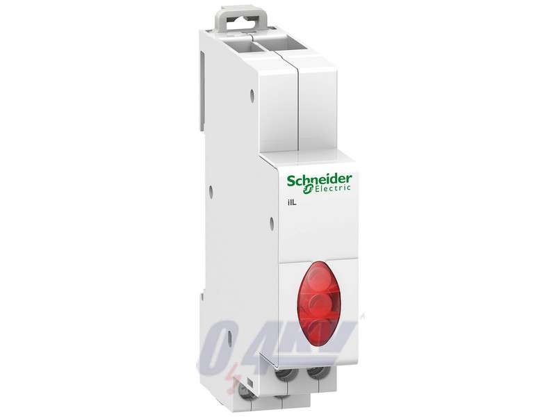 ACTI9 iIL jelzőlámpa, háromfázisú feszültségjelenlét jelző, piros, 230-400VAC