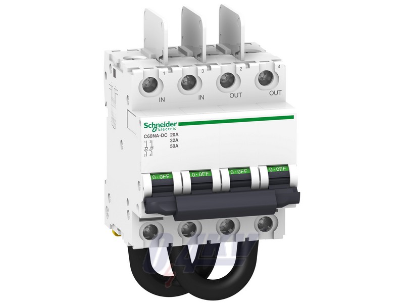 ACTI9 C60NA-DC terheléskapcsoló, 2P, 25A, 800VDC