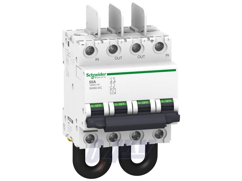 ACTI9 SW60-DC terheléskapcsoló, 2P, 50A, 1000VDC