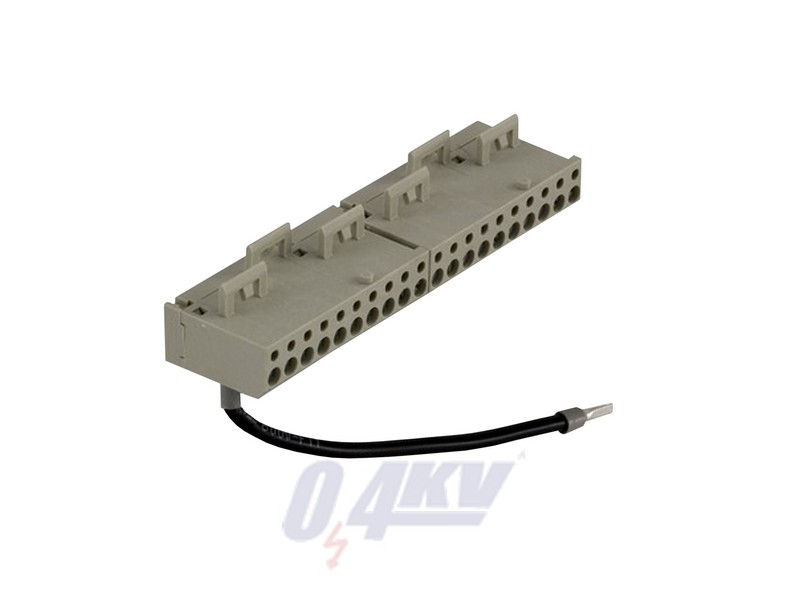 Modicon ABE7 felpattintható sorkapocs blokk, 16 csatornás