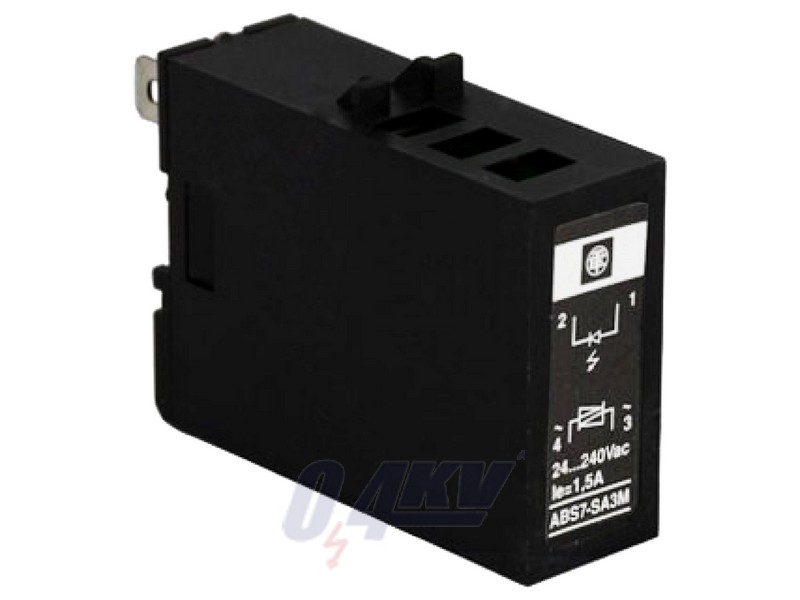 Modicon ABE7 relé, SSR, bemeneti, tekercs 48 VAC, kimenet 24 VDC, 12mm