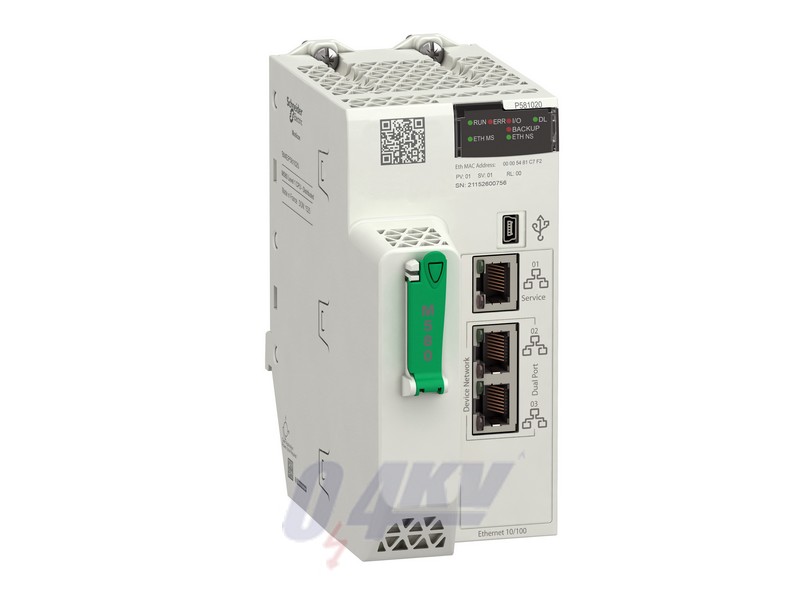 Modicon M580 processzor, L1 DIO, megerősített