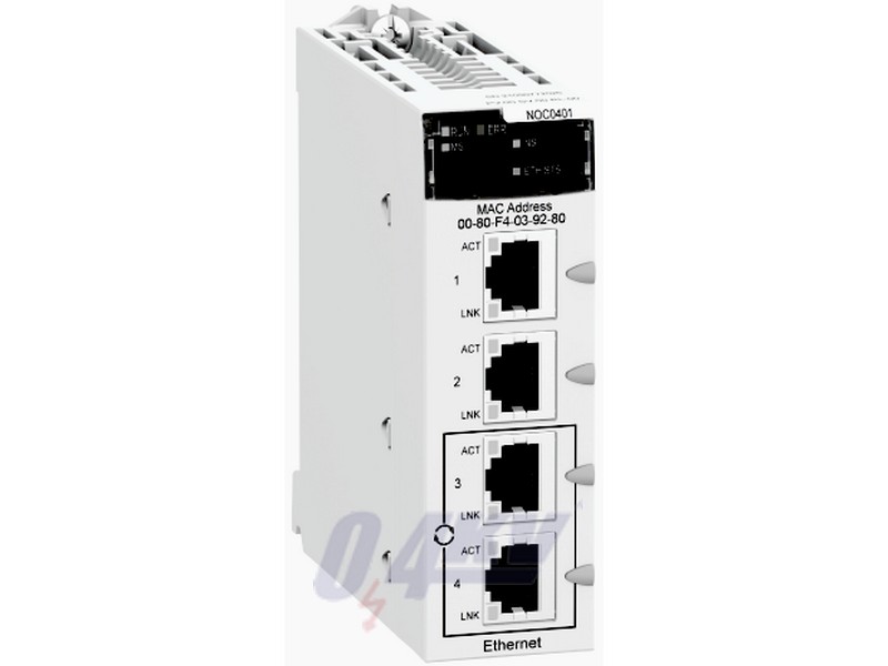 X80 kommunikációs modul, M340, Ethernet IP / Modbus TCP/IP