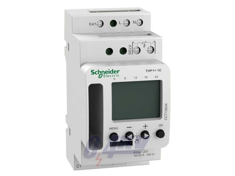 ACTI9 THP1+ 1C programozható termosztát
