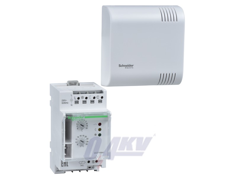 ACTI9 TH4 elektronikus termosztát, érzékelővel