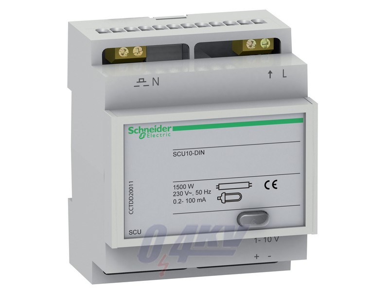 ACTI9 SCU10-DIN dimmer, 1-10V