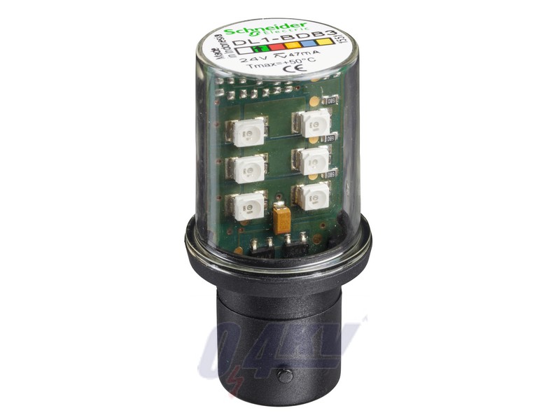 Harmony XVB kiegészítő, LED BA15d foglalathoz, folyamatos fényű, 24 VAC/DC, zöld