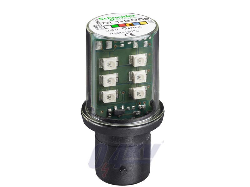 Harmony XVB kiegészítő, LED BA15d foglalathoz, folyamatos fényű, 24 VAC/DC, narancs