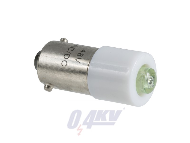 Harmony XB4/XB5 kiegészítő, LED, BA9s foglalat, 6V, 1,2W, zöld