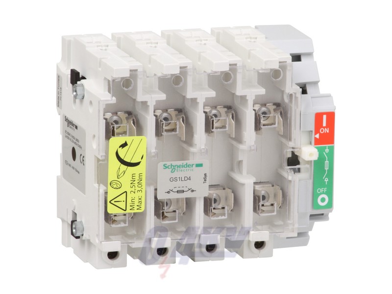 Megszakító szakaszoló 4 pólusú 160A