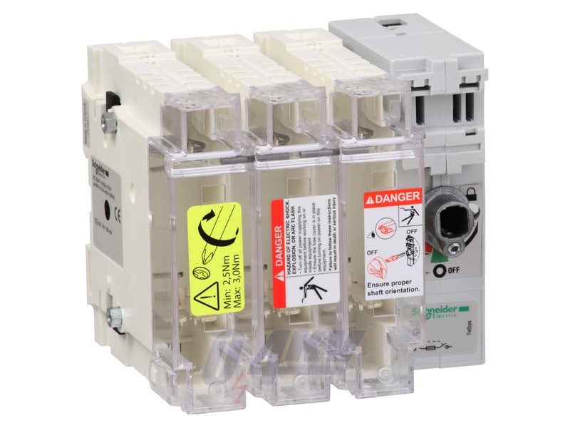 Biztosítóbetétes megszakító szakaszoló