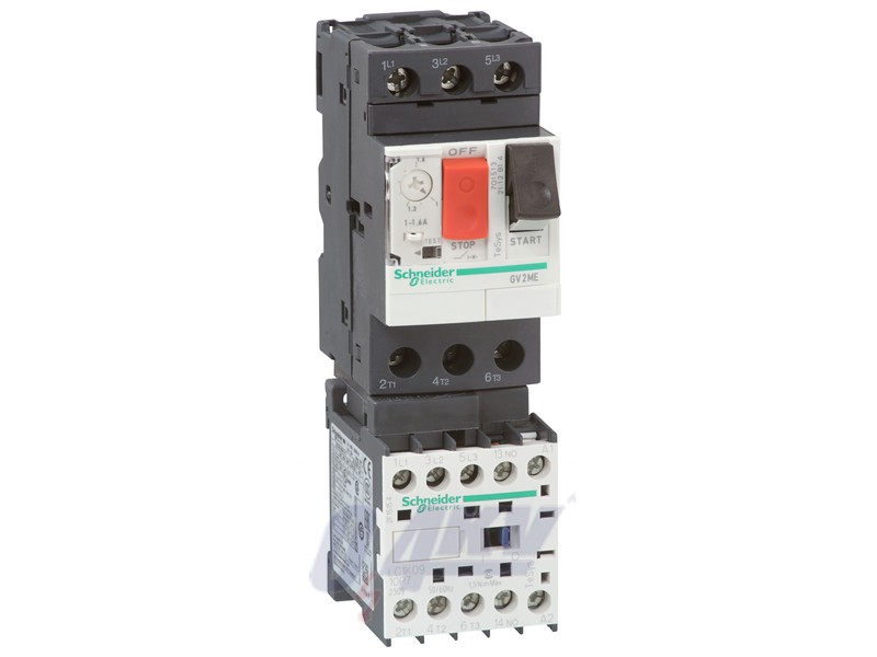 Komplett motorindító, 4A, 24VDC