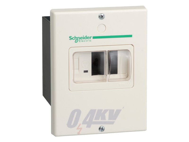 Motorvédő kapcsolóhoz IP55 műanyag előlap