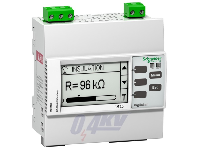 VIGILOHM IM20 szigetelés figyelő kórházaknak