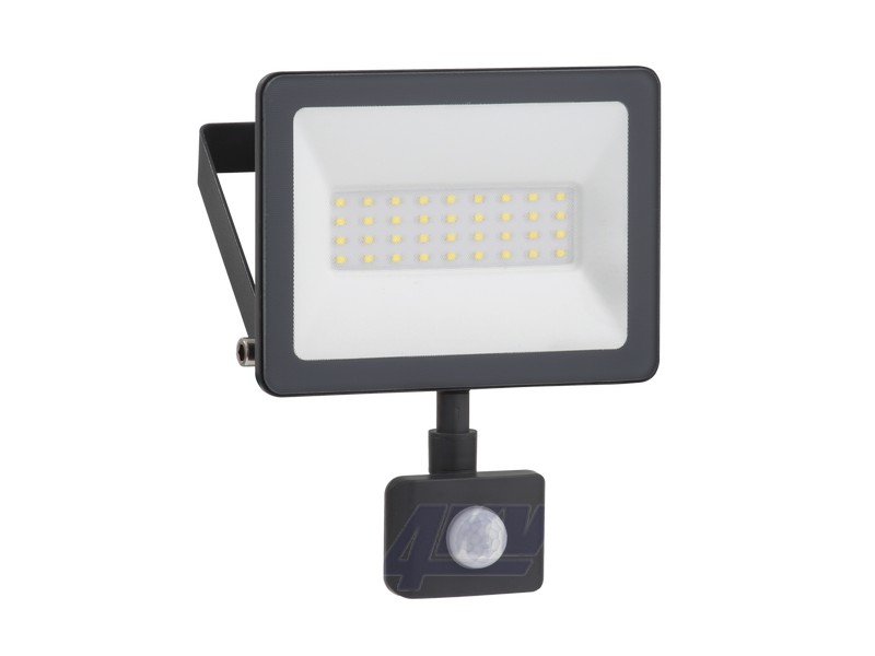 MUREVA LED reflektor, 20W, 2000lm, 4000K, IP44, mozgásérzékelővel, 230V
