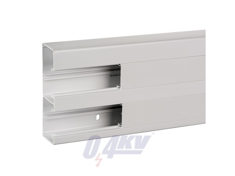 OPTILINE 45 kábelcsatorna fedéllel 165x55 mm, műanyag, polárfehér
