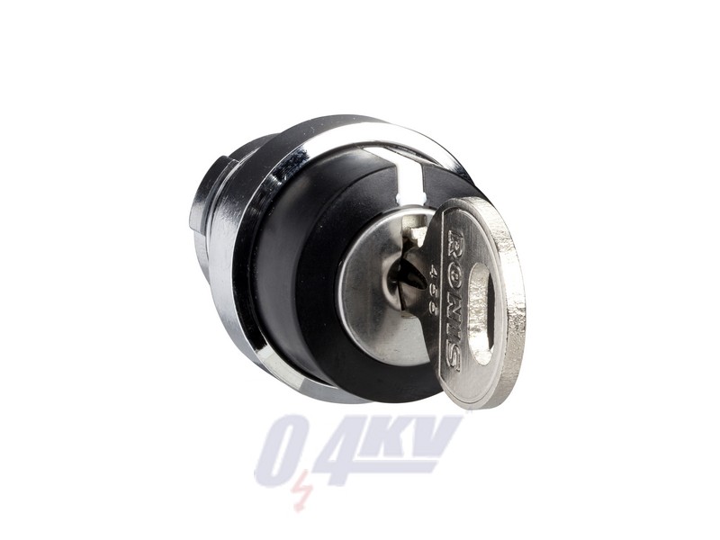 Harmony K bütykös kapcsoló működtető fej - fém bezel Ø 28.5 - Ronis520 - 45 °kapcsolási szög