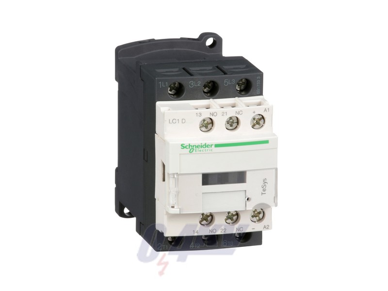 Mágneskapcsoló, 9A, 24VDC, sarus