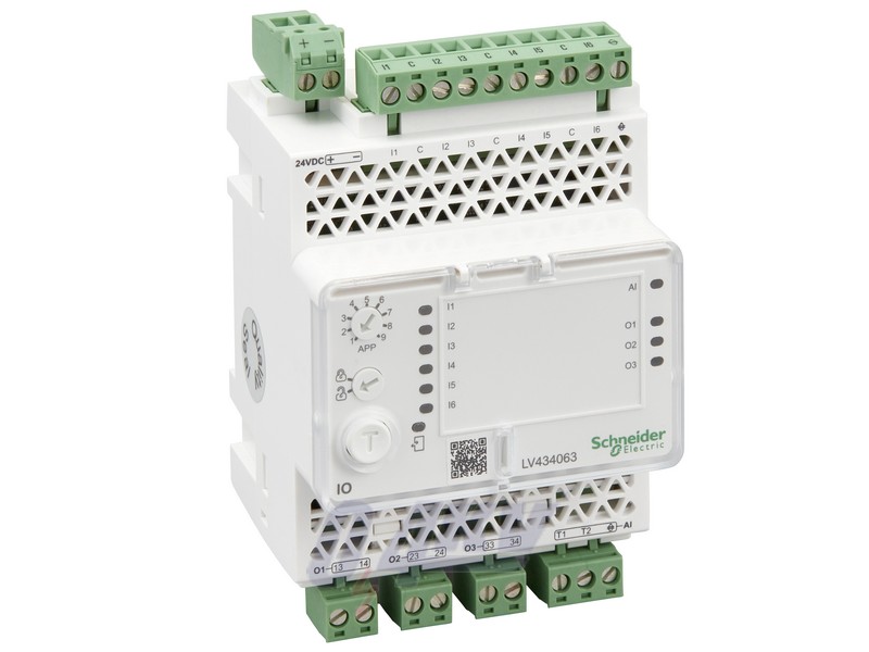 I/O modul megszakító kocsiszerkezet állapotjelzéseinek megjelenítéséhez  (NSX, NS<gt/>630, NT, NW)