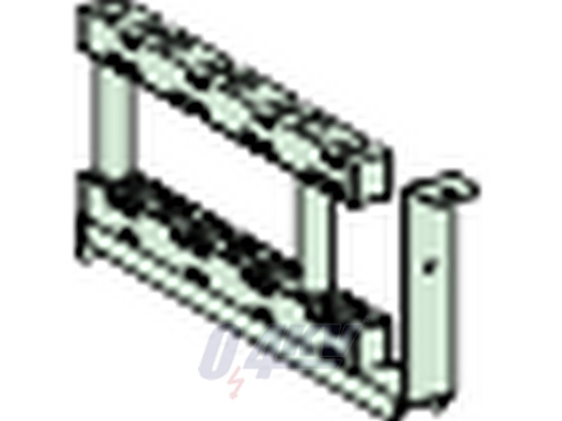 2 vízszintes gyűjtősín tartó 3200A (600)