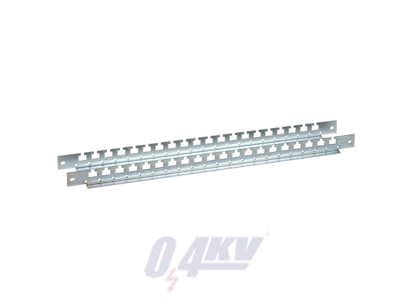 2 vezetékrögzítő tartósín 90º (600)